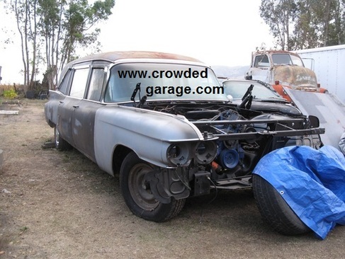 1960 Cadillac S&S Hearse project restoration