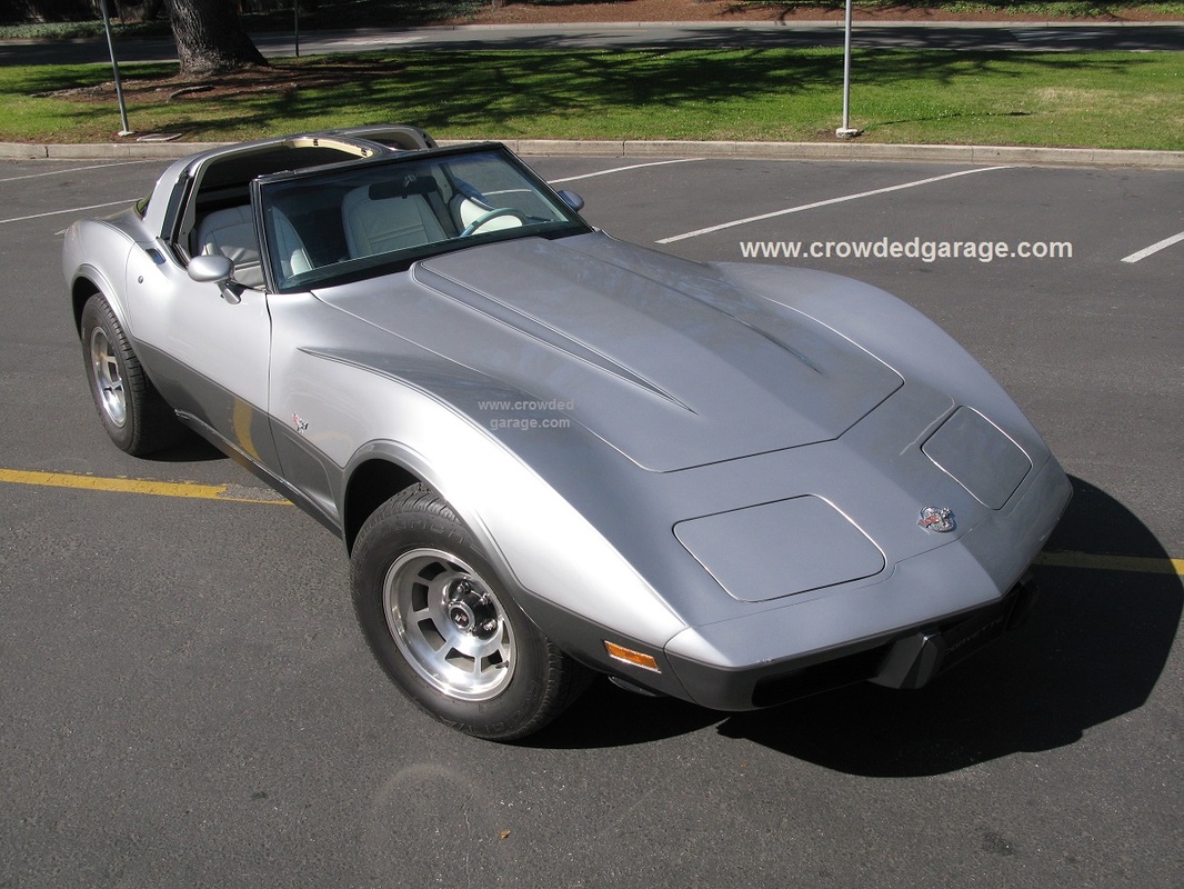 1978 Corvette Silver Anniversary Special Edition two tone gray