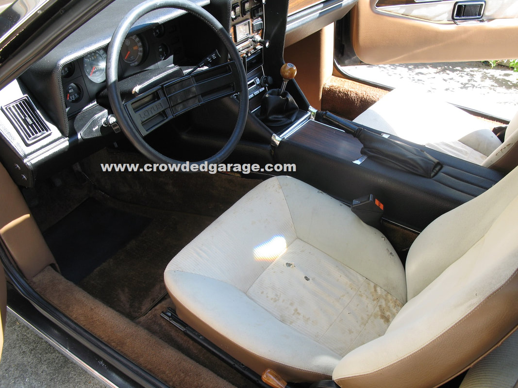 1974 Lotus Elite type 75 project interior seats