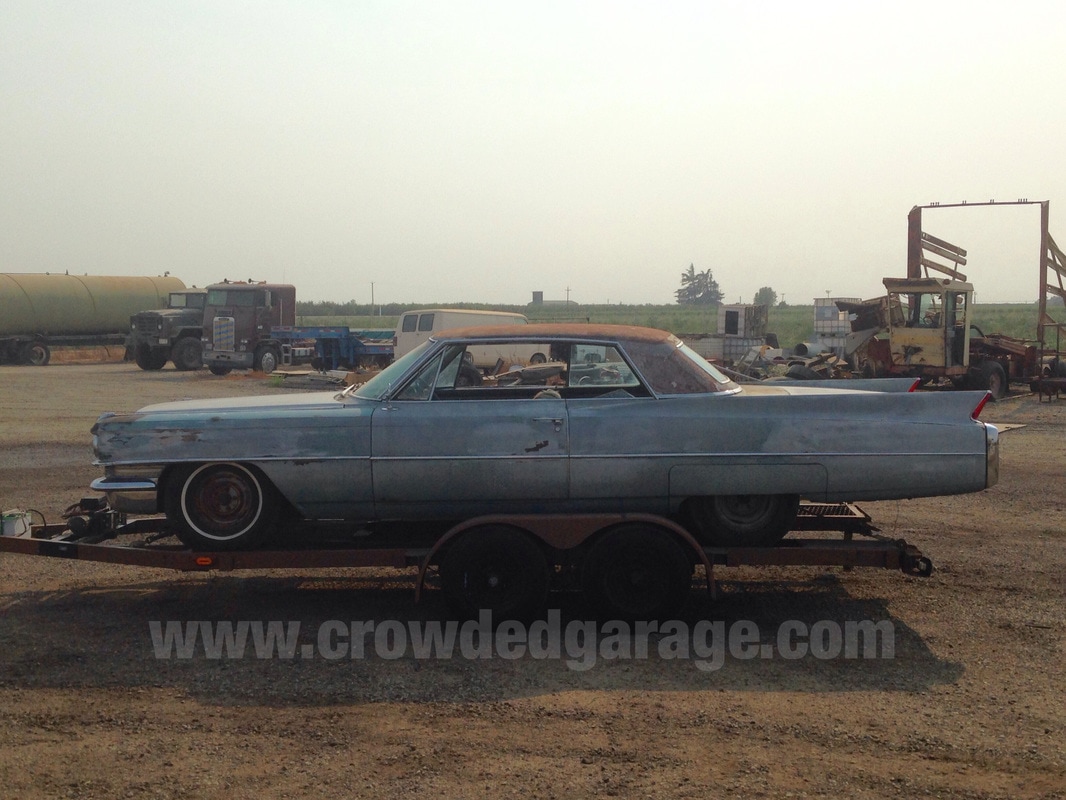 1963 Cadillac Coupe Deville Series 62 project restoration