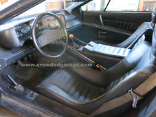 1980 Lotus Esprit S2 interior seats
