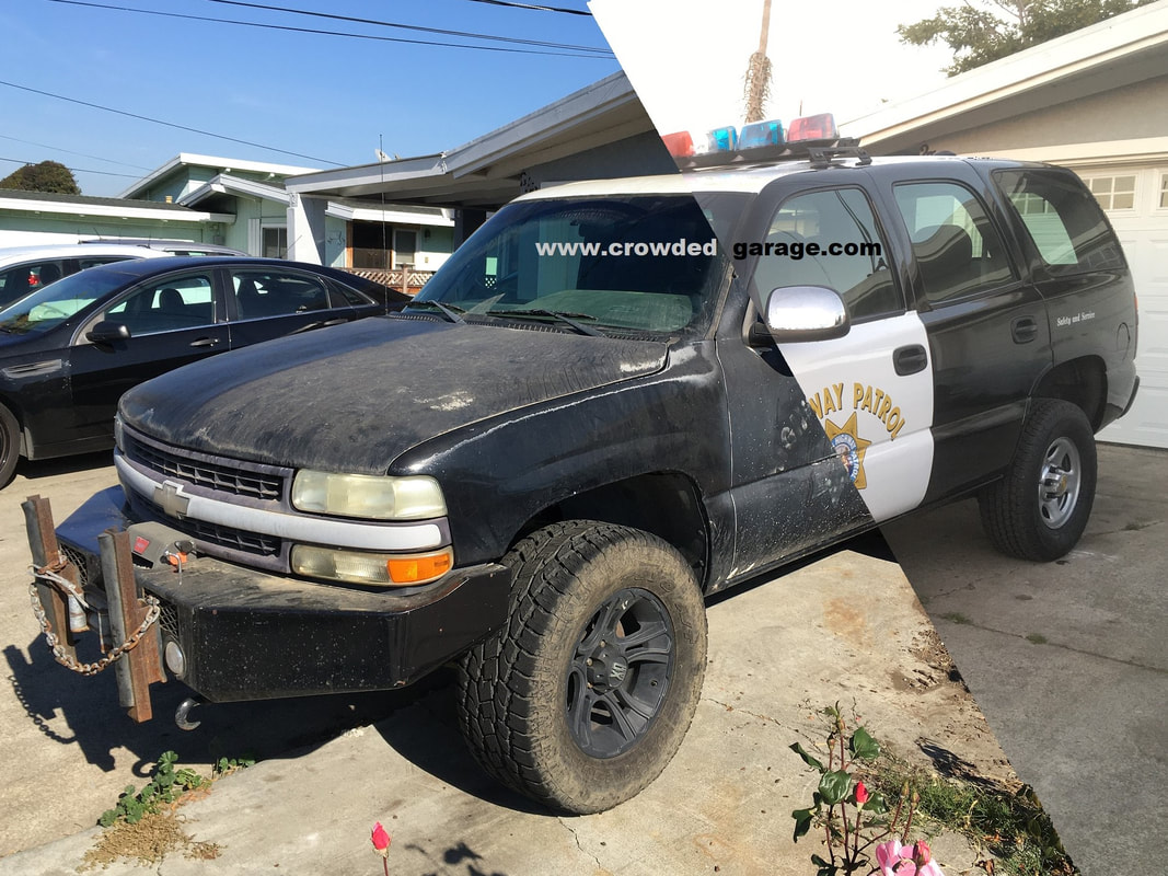 2002 Chevrolet Tahoe CHP police